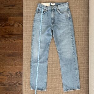 AGOLDE | Mia Jean Mid Rise Straight Dimension • 25